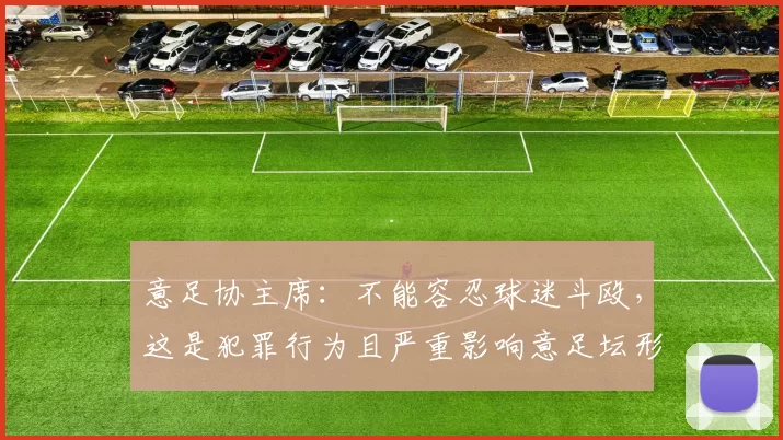 意足协主席:不能容忍球迷斗殴,这是犯罪行为且严重影响意足坛形象