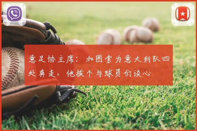 意足协主席:加图索为意大利队四处奔走,他挨个与球员们谈心